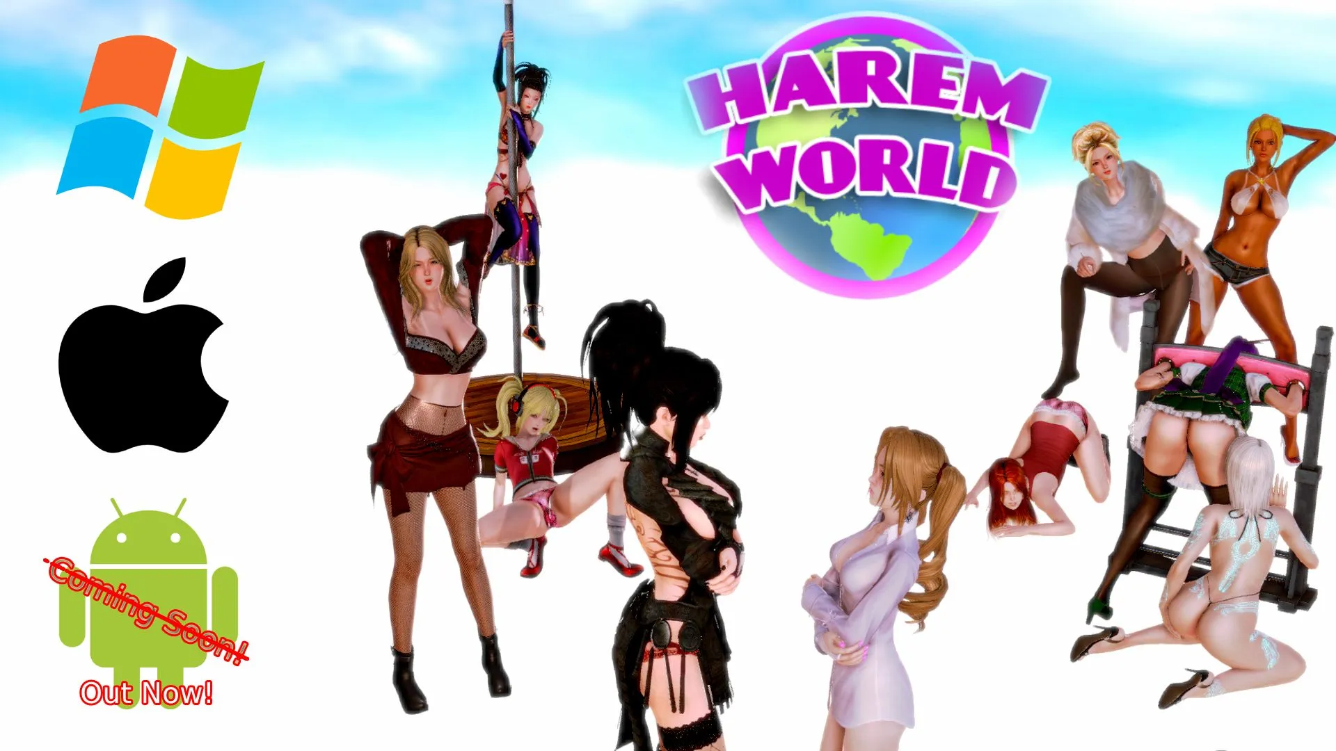 Harem World [v0.1.0] main image
