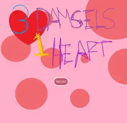 3 DAMSELS 1 CORAÇÃO (um estúpido jogo de pintura)