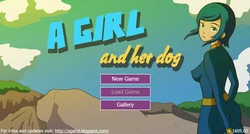 Une fille et son chien [v1611-02]
