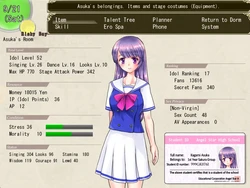 Asuka Virgin Idol Debut game image: img0.webp
