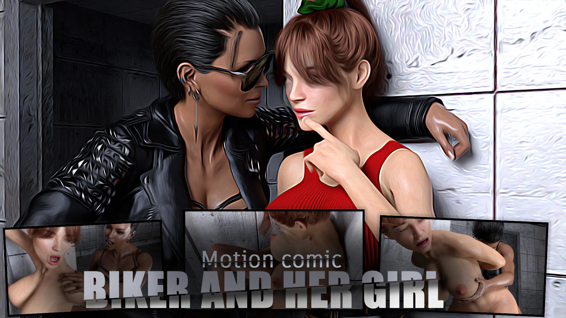 Biker and Her Girl: Motion Comic main image