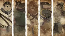 imagem do jogo Burrow of the Fallen Bear: Um romance visual gay Furry: img0.webp
