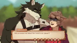 imagem do jogo Burrow of the Fallen Bear: Um romance visual gay Furry: img2.webp