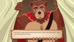 imagem do jogo Burrow of the Fallen Bear: Um romance visual gay Furry: img3.webp
