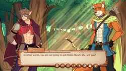 imagem do jogo Burrow of the Fallen Bear: Um romance visual gay Furry: img4.webp