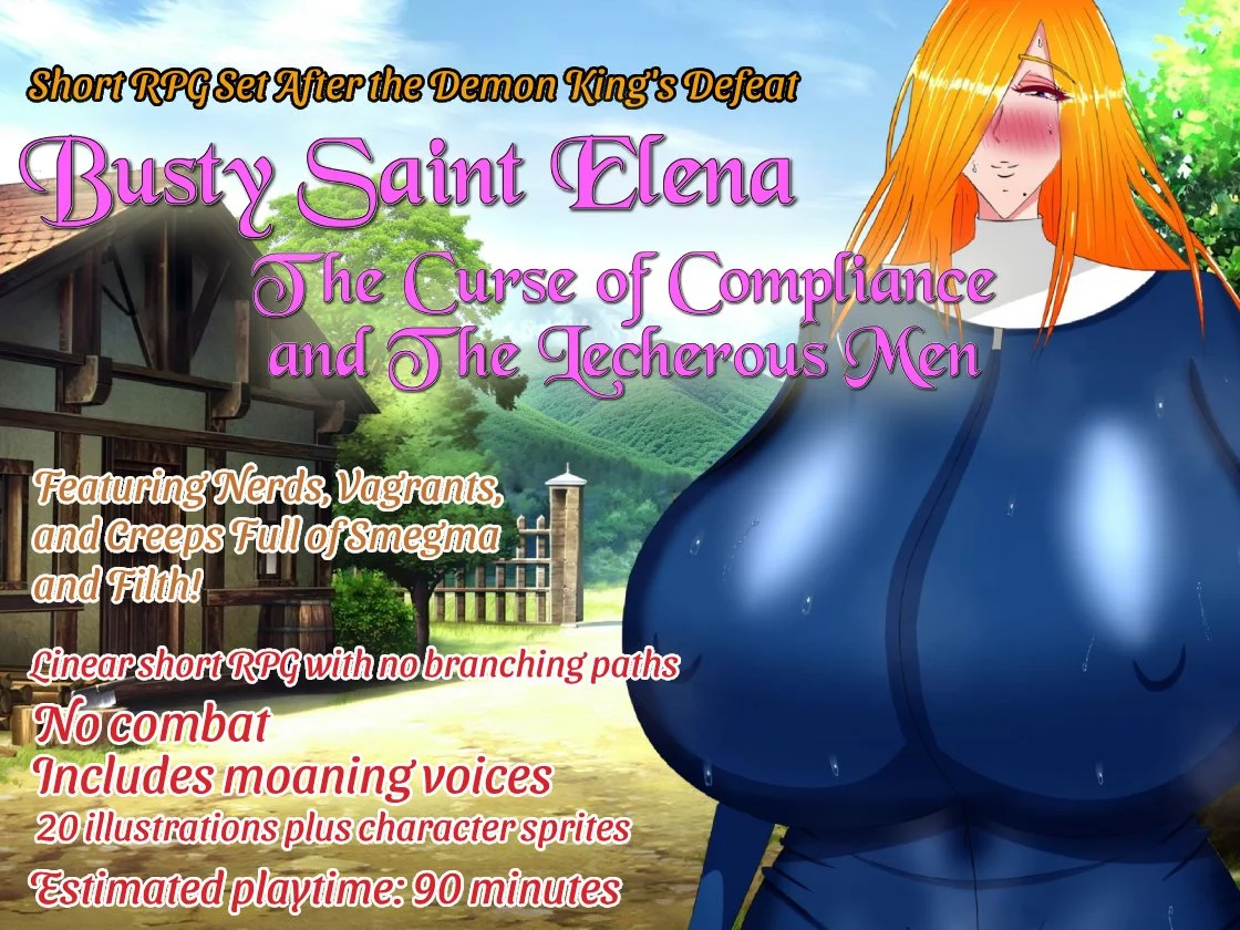 Busty Saint Elena: The Curse of Compliance and The Lecherous Men main image