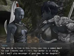 Captured by Dark Elves: Arachna's Return game image: img4.webp