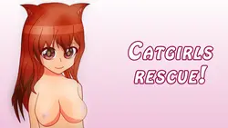 Catgirls Rescue! game image: img0.webp