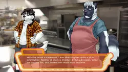 Chorfortschritte, Furry Visual Novel Spielbild: img3.webp