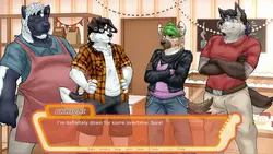 Chorfortschritte, Furry Visual Novel Spielbild: img4.webp