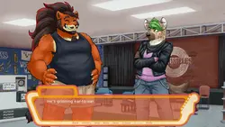 Chorfortschritte, Furry Visual Novel Spielbild: img5.webp