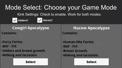 Cowgirl/Hucow Apocalypse [v0.1.61]