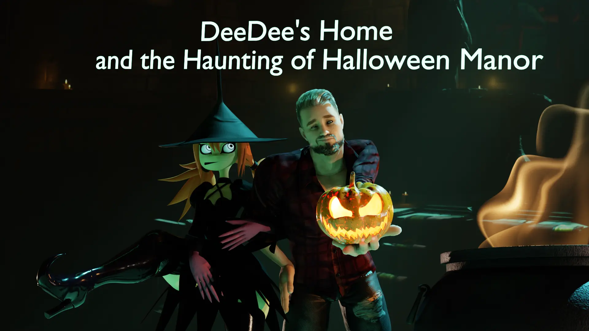 DeeDee's Home and the Haunting of Halloween Manor main image