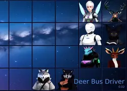 Driver Deer Bus