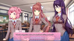 Doki Doki Literature Club! game image: img3.webp