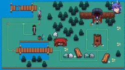 Doki Doki Tri-line Quest game image: img2.webp