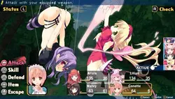 imagen del juego Dungeon Travelers 2: La Biblioteca Real: img6.webp