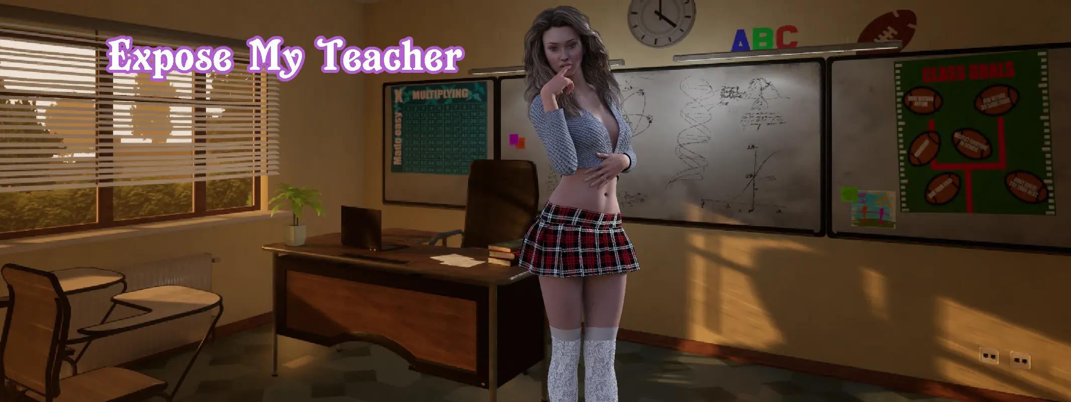 Expose My Teacher (A Wife and Mother Fan Game) main image