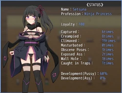 Fallen Ninja Princess Setsuna game image: img5.webp