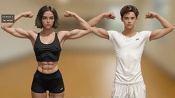 image de jeu Niveau musculaire féminin: img3.webp