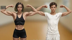 image de jeu Niveau musculaire féminin: img4.webp