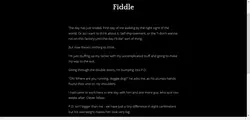 'Fiddle' - una historia interactiva [v1.0]