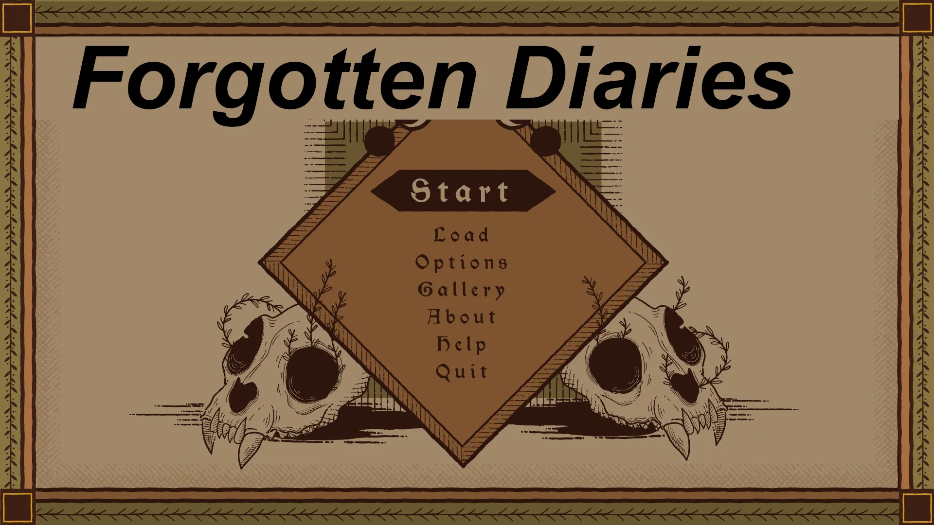 Forgotten Diaries main image