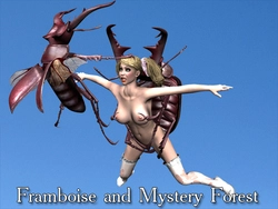 Framboise et forêt mystérieuse