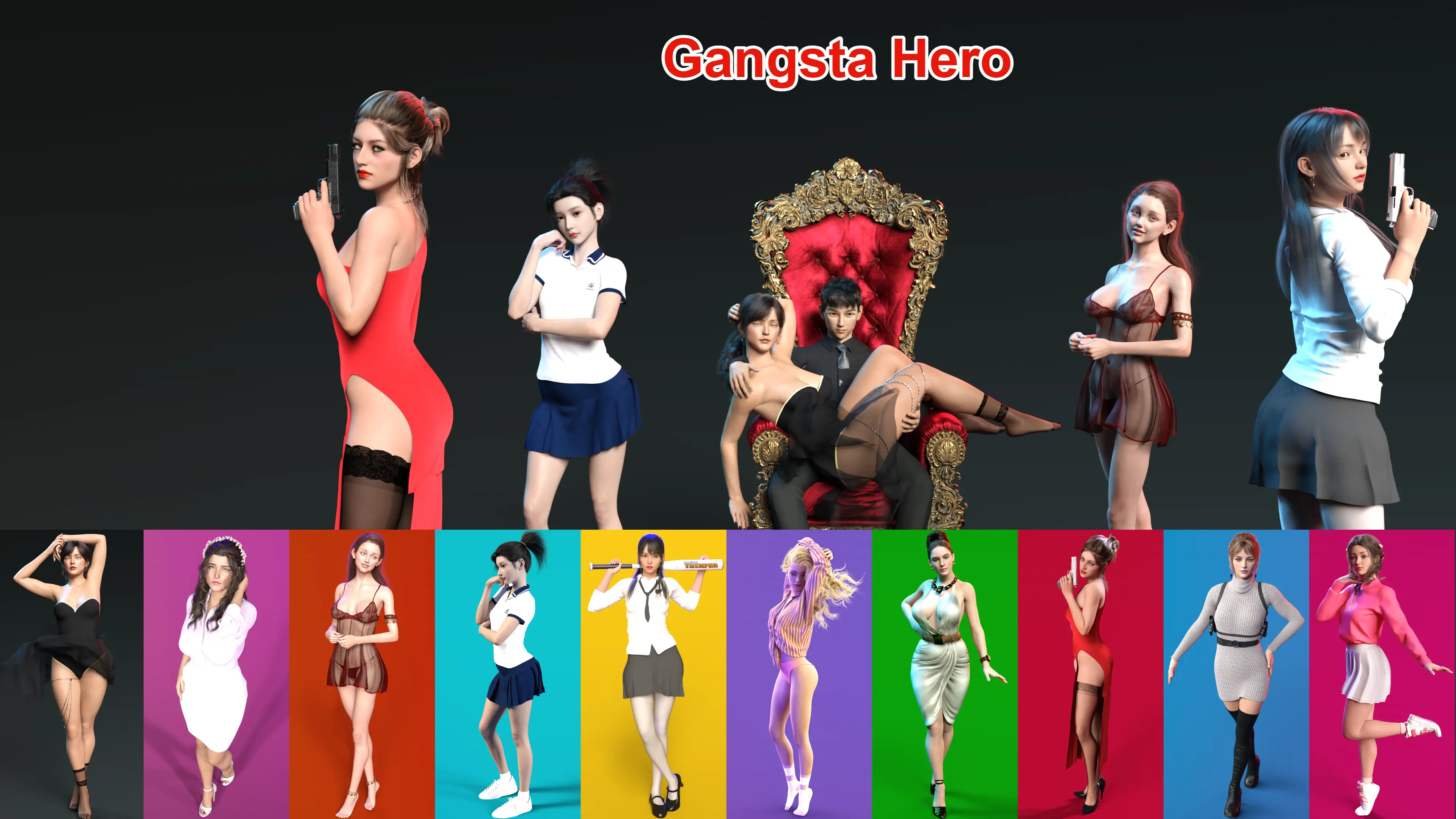Gangsta Hero [v0.01] main image