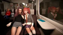 Girls on a Train game image: img1.webp
