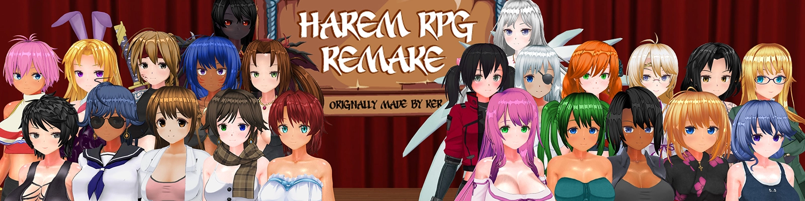 Harem RPG Unofficial Remake header image