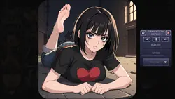 Hentai Senpai- Goth Feet Spielbild: img6.webp