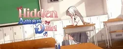 Oculto entre chica