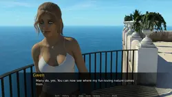 Holiday with Gwen game image: img2.webp