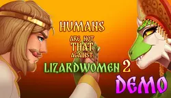 Los humanos no son eso contra las mujeres lagartijas 2