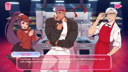 Ich liebe dich, Colonel Sanders! Ein Finger Lickin' guter Dating Simulator Spielbild: img3.webp