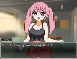 Intense! Miyu-chan and Teacher's Rock-Paper-Scissors battle! game image: img1.webp
