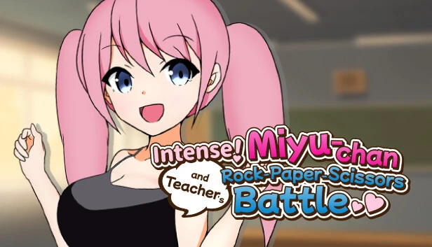 Intense! Miyu-chan and Teacher's Rock-Paper-Scissors battle! main image