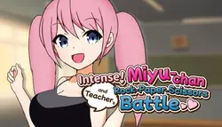 Intenso! Miyu-chan e a batalha Rock-Paper-Scissors do professor!
