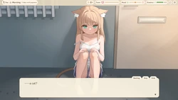 Interacting with Mii-chan game image: img1.webp