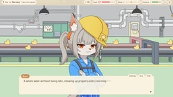 Interacting with Mii-chan game image: img2.webp
