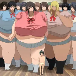 Just simply joining a giantess women's sumo wrestling club game image: img1.webp