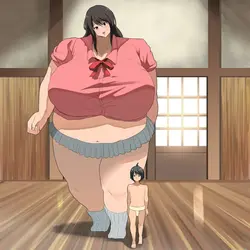 Just simply joining a giantess women's sumo wrestling club game image: img2.webp