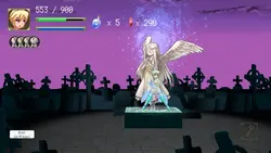 Last dungeon of defeat - Humiliation for female warrior Erina game image: img4.webp