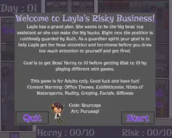 Layla's Risky Business game image: img1.webp