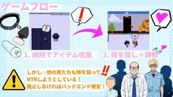 Let's Steal Away My Beloved Nurse Sister game image: img2.webp
