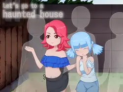 Vamos para uma casa assombrada