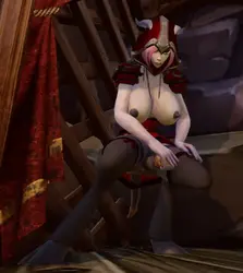 Lewd Red Riding Hoof - Tails of Azeroth Series game image: img1.webp