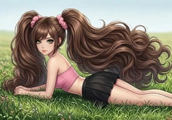 Long Hair NTR Gf