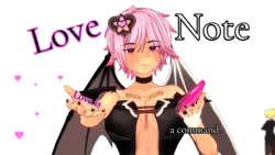 Nota de amor — Afecto hueco